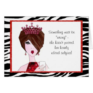 Etwas ist falsch - sie hat nicht stündlich selfie