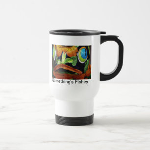 Etwas ist Fishey Travel Mug Reisebecher