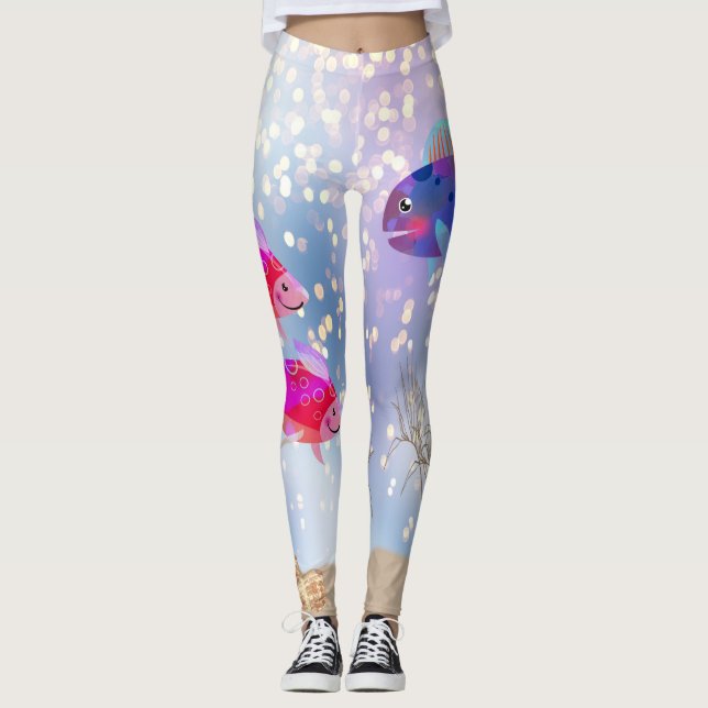 Etwas ist zarte Leggings (Vorderseite)