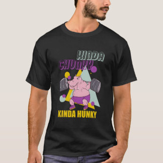 Etwas Klobiges Etwas Männliches Gewichtheben Bodyb T-Shirt
