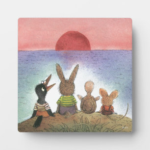 Etwas Rotes Fotoplatte