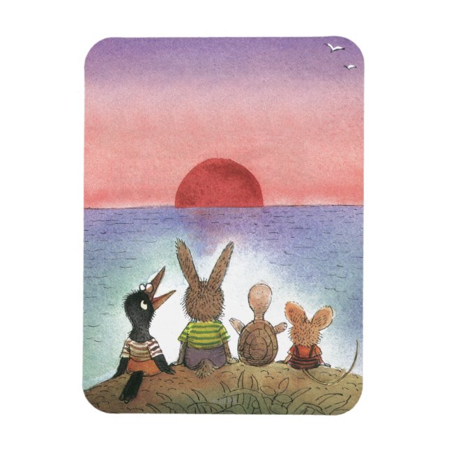 Etwas Rotes Magnet (Vertikal)