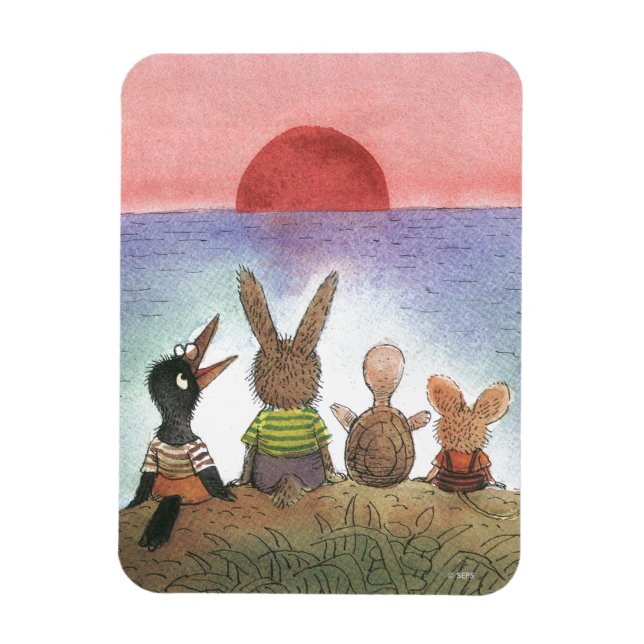 Etwas Rotes Magnet (Vertikal)