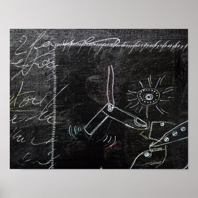 Etwas Seltsames an diesem Black Leinwand 1 Poster (Vorne)