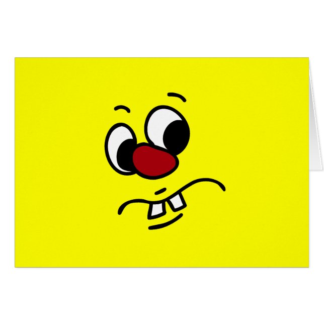 Etwas Stinky Gesicht mürrisch (Vorderseite (Horizontal))