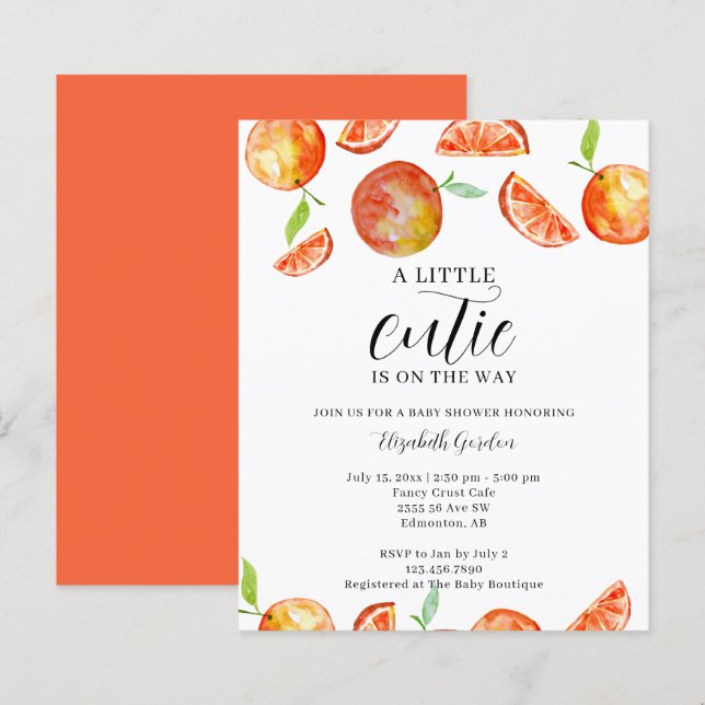 Etwas Süsse auf der Way Baby Dusche (Vorne/Hinten)