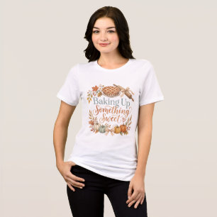 Etwas Süßes backen   Mutter werdende Tri-Blend Shirt
