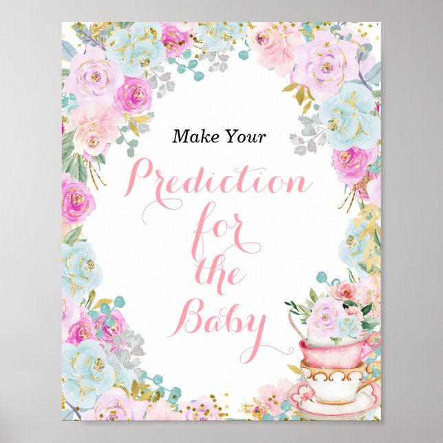 Etwas Süßes ist die atemberaubende Vorhersagen für Poster (Vorne)