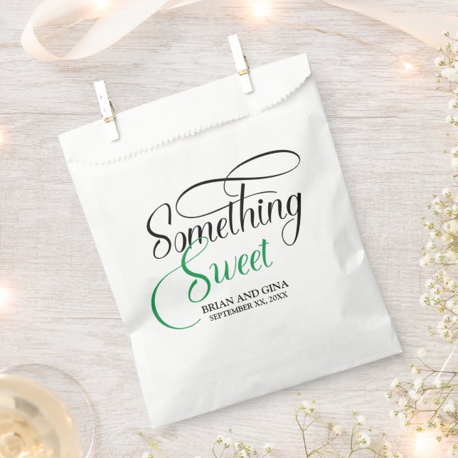 Etwas Süßes Personalisiert Geschenktütchen (Ausgeschnitten)