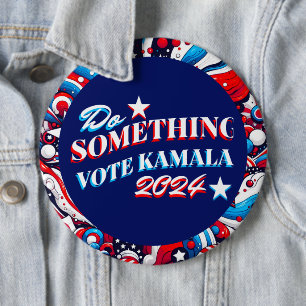 Etwas tun   Abstimmung Kamala 2024 Button