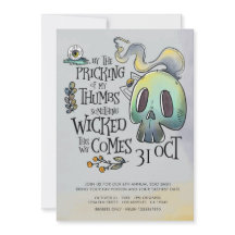 Etwas Wackeliges Halloween-Party Einladung