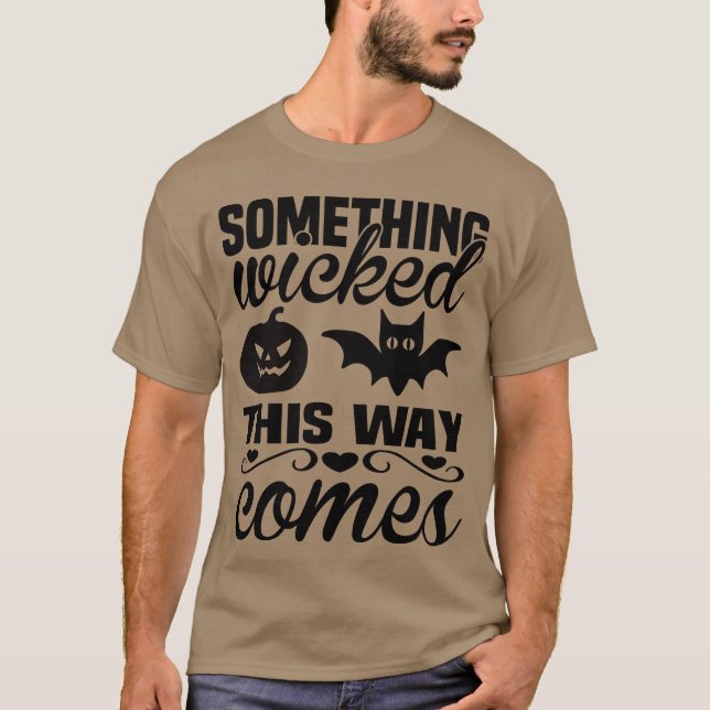 Etwas Wickedhis Halloween T-Shirt (Vorderseite)