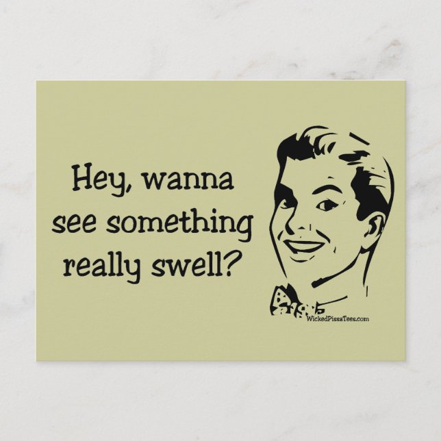 Etwas wirklich gut postkarte (Vorderseite)