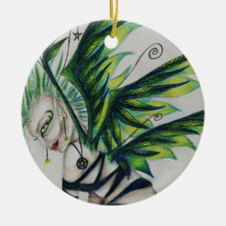 Etwaseinzigartige u. ungewöhnliche runde keramik ornament