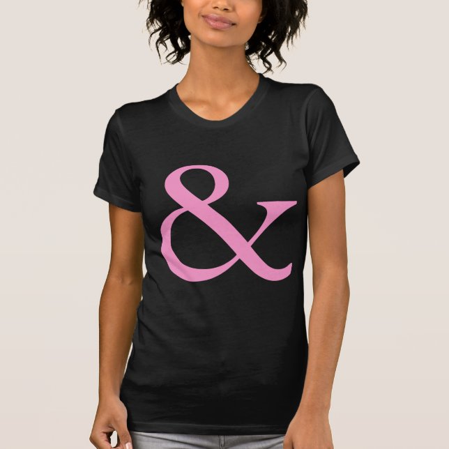 Etzeichen - Rosa T-Shirt (Vorderseite)