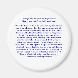 !! EU Erklärung der Unabhängigkeit Magnet