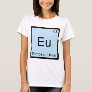 EU - Europäisches T-Shirt für die Chemie der Gew