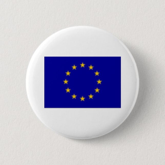 EU-Flagge Button (Vorderseite)