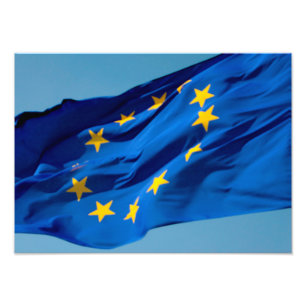 EU-Flagge Fotodruck
