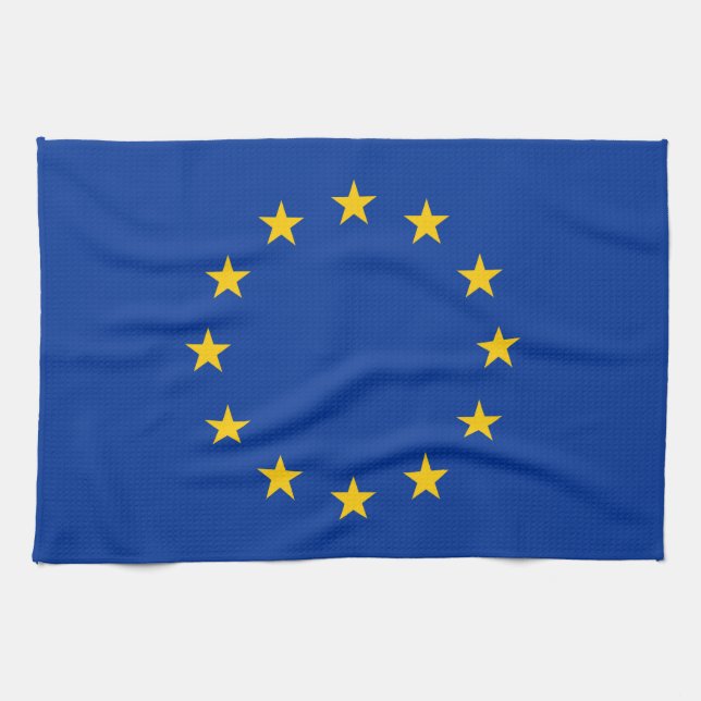 EU-Flagge Küchentücher (Horizontal)