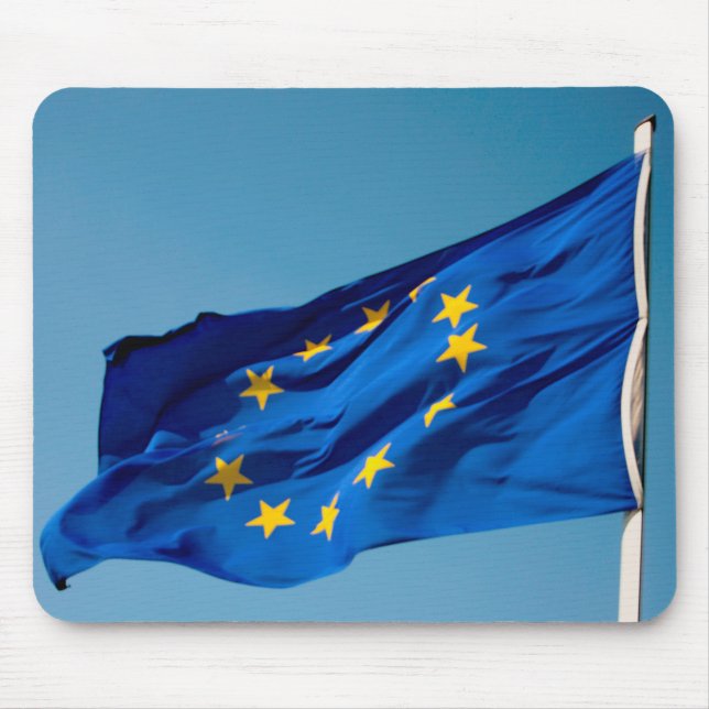EU-Flagge Mousepad (Vorne)