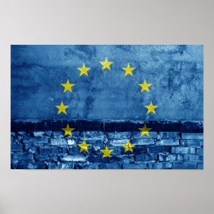 EU-Flagge Poster