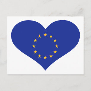 EU-Flagge Postkarte
