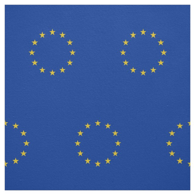 EU-Flagge Stoff (Muster)