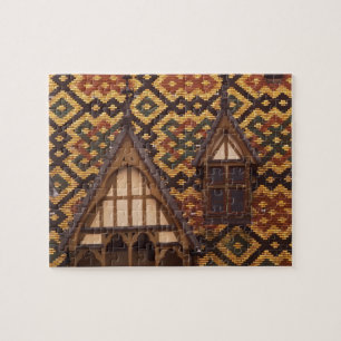 EU, Frankreich, Burgund, Cote d'Or, Beaune. Geziel Puzzle