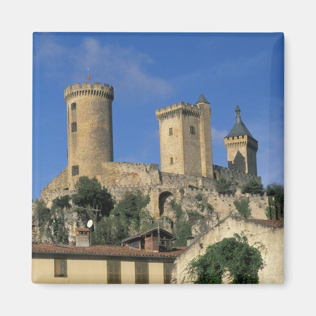 EU, Frankreich, Foix, Ariege, Pyrenäen. Chateau Magnet (Vorne)
