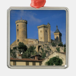 EU, Frankreich, Foix, Ariege, Pyrenäen. Schloss Ornament Aus Metall