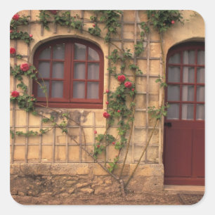 EU, Frankreich, Loire Valley, Indre, et, Loire, Quadratischer Aufkleber