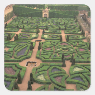EU, Frankreich, Loiretal, Indre, et, Loire, 4 Quadratischer Aufkleber