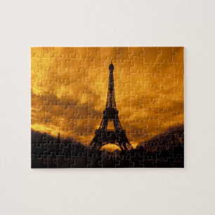 EU, Frankreich, Paris. Eiffelturm. Puzzle