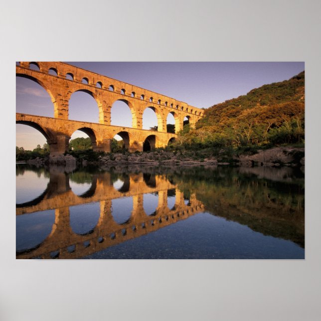 EU, Frankreich, Provence, Gard, Pont du Gard. 2 Poster (Vorne)