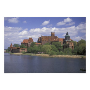 EU, Polen, Pomerania, Malbork. Europas Fotodruck
