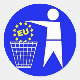 EU-Protest  Sticker