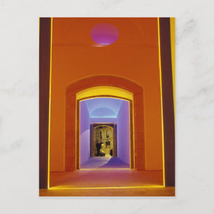 EU, Spanien, Barcelona Lit Doorway near Picasso Postkarte