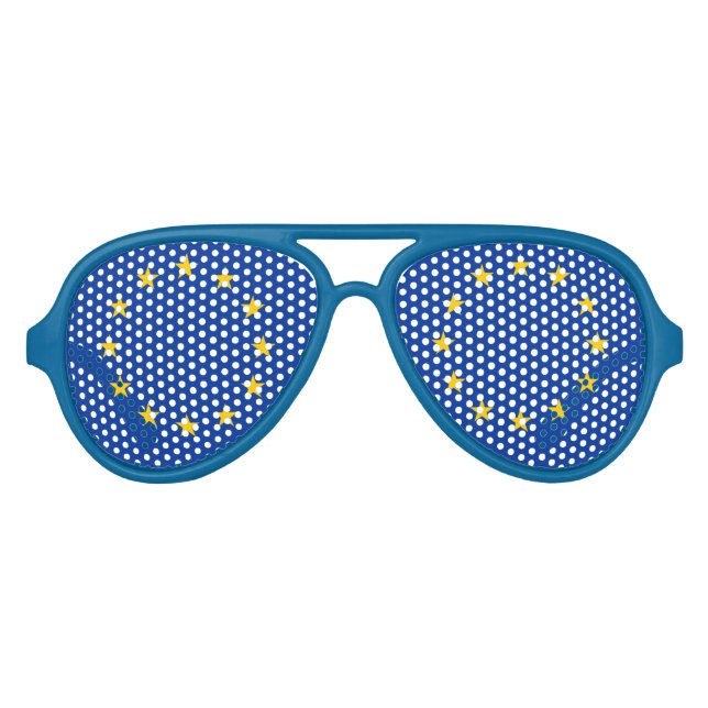 EU - Verbleib - Europäische Gewerkschaft Partybrille (Vorderseite)