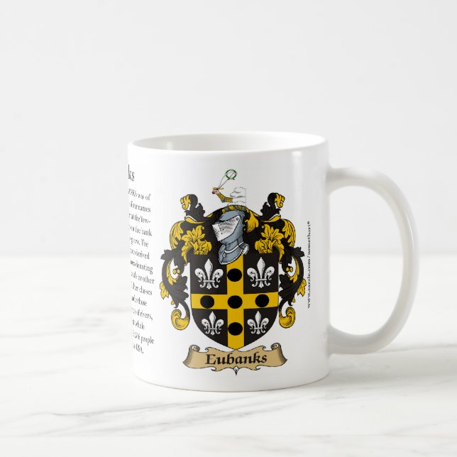 Eubanks, der Ursprung, die Bedeutung und das Tasse (Rechts)