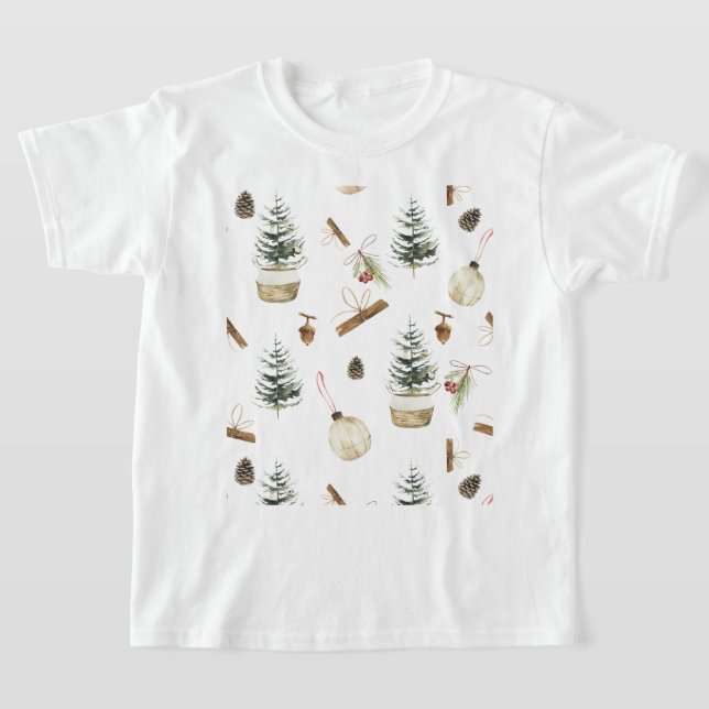 Eucalyptus Acorns Weihnachten T-Shirt (Ablage )