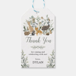 Eucalyptus Australian Animals Birthday Vielen Dank Geschenkanhänger
