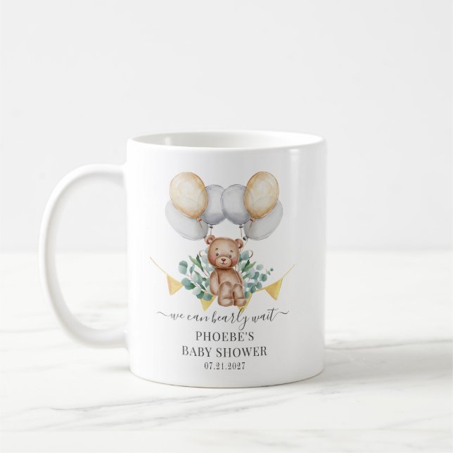 Eucalyptus Baby Showroom Bear & Balloons Kaffeetasse (Links)