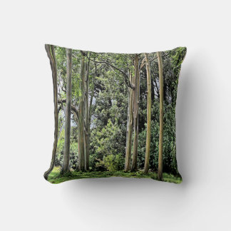 Eucalyptus Bamboo Throw Pillow Kissen