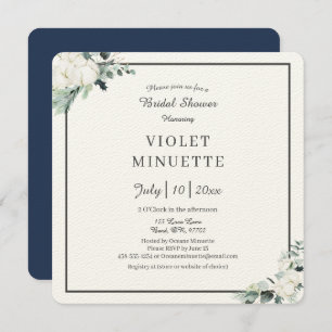 Eucalyptus Cotton   Felt Ecru v2 Brautparty Einladung