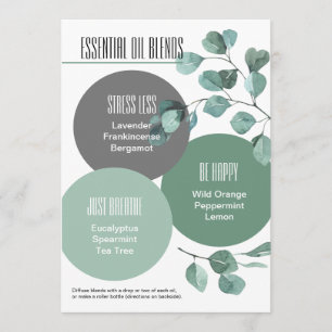 Eucalyptus Essential Oil Blendet Rollflasche Invi Einladung