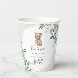 Eucalyptus Foliage Couples Baby Shooter Pappbecher