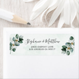 Eucalyptus Foliage Wasserfarbe Elegante Hochzeit