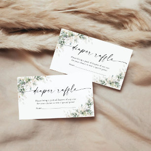 Eucalyptus Gold Baby Shooting Card Begleitkarte