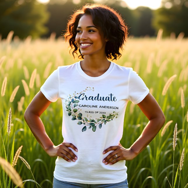Eucalyptus Gold Celebrate Absolvent T-Shirt (Von Creator hochgeladen)
